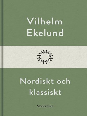 cover image of Nordiskt och klassiskt
